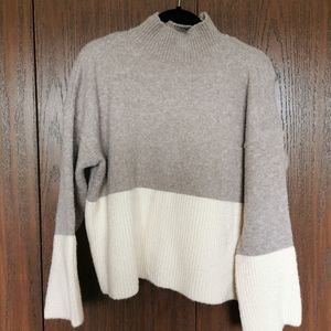 Oak and Fort mock turtleneck